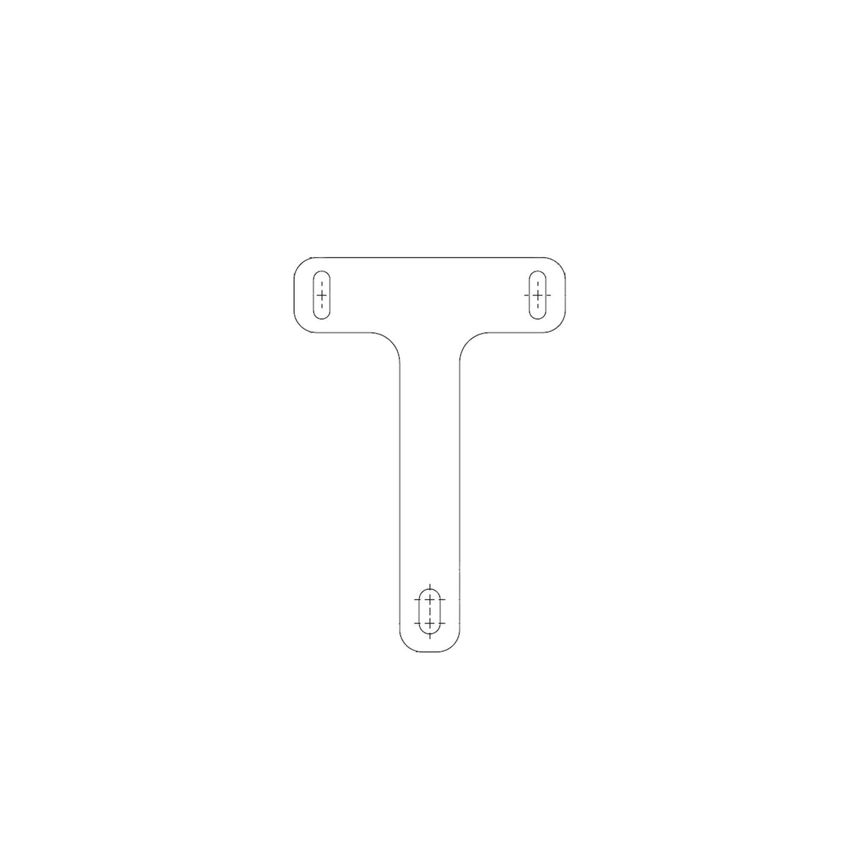 Radiator T-Shaped Brace