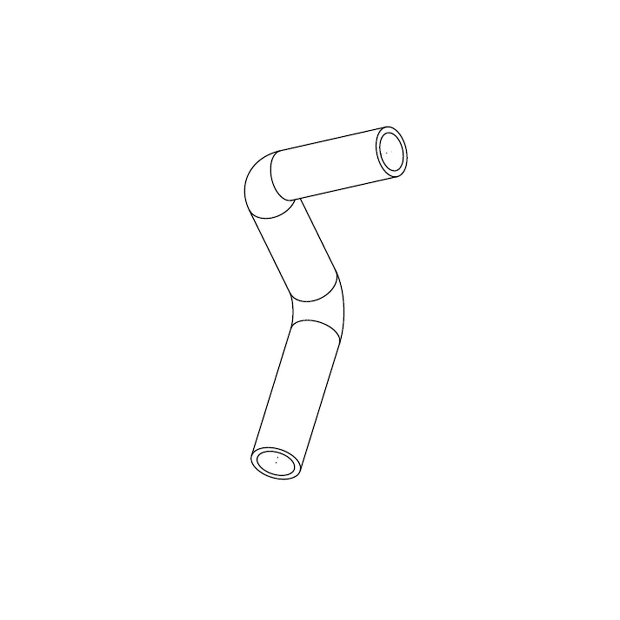 Lower Radiator Hose for Isuzu 4LE2X