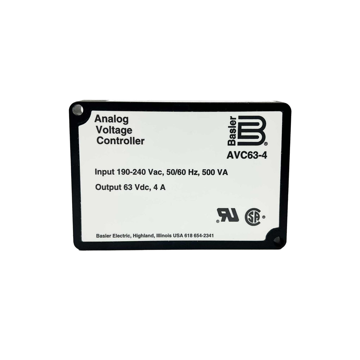 Basler Voltage Regulator 63-4 AVC