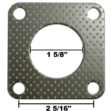 Kubota 03T 4 Bolt Exhaust Flange Gasket
