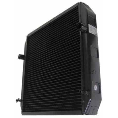 remote radiator for specialty custom vehicle generator