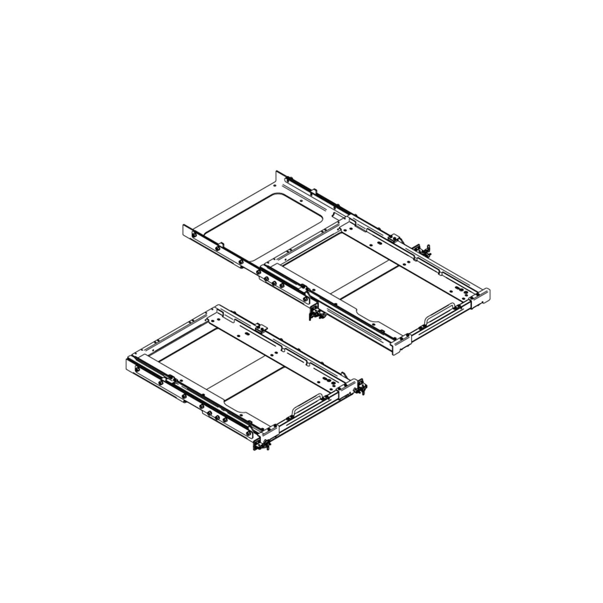 Front Slide Rack for PowerTech PTI-15 and PTI-20 Generators