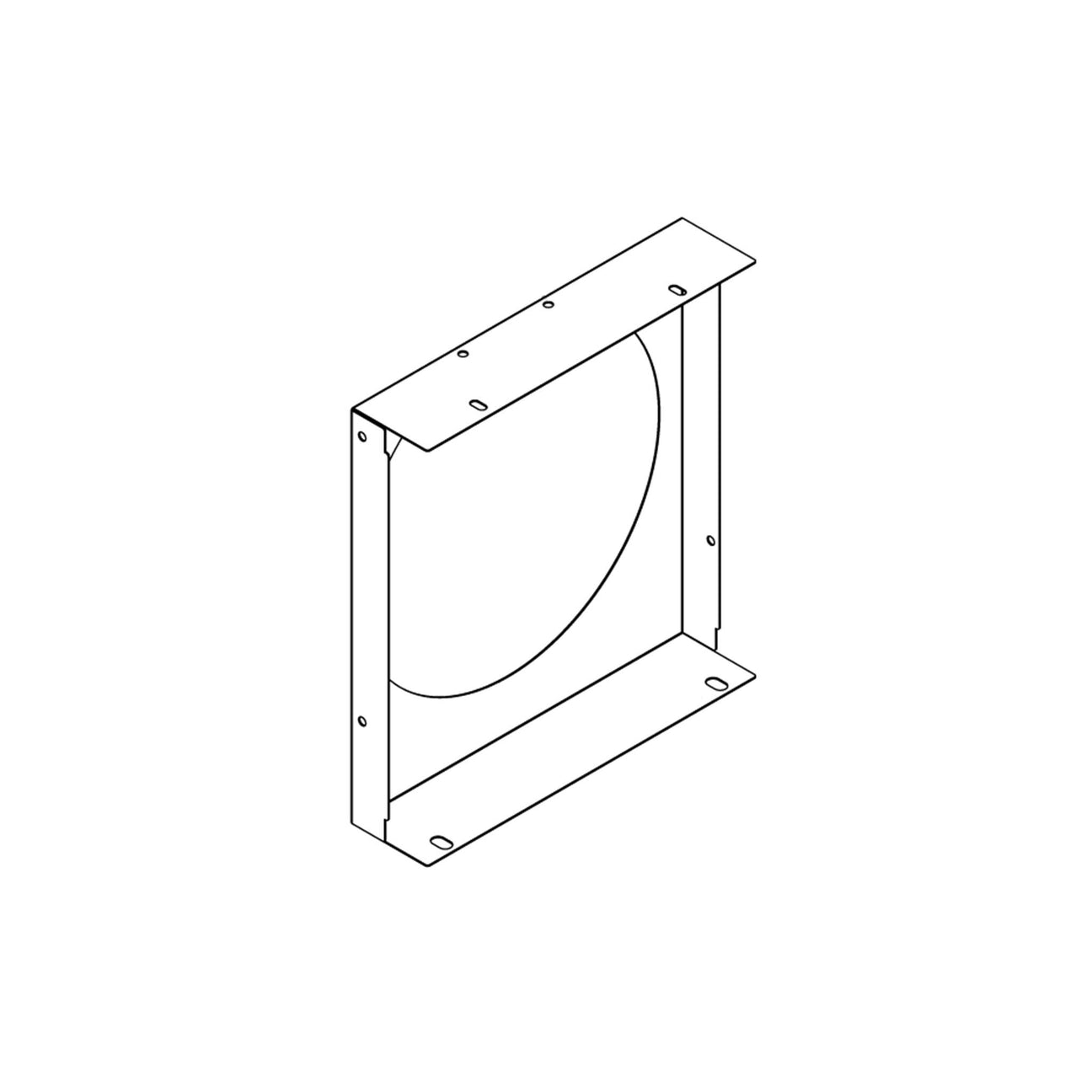 Fan Shroud for the 520 Radiators (15-20kw)