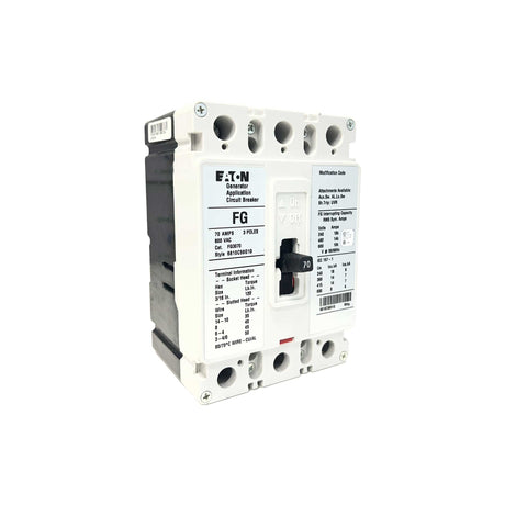 3 pole 70 amp breaker for a PowerTech Generator