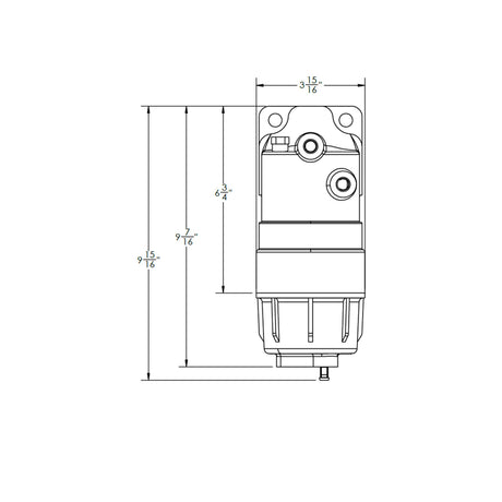 Isuzu Fuel Filter Assembly