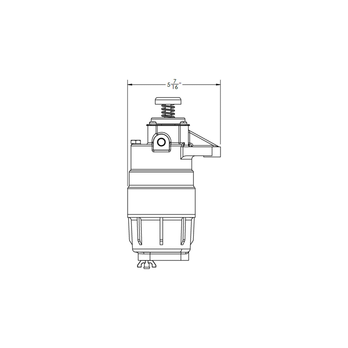 08FF4L-SEC Isuzu Fuel Filter Assembly