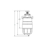 08FF4L-SEC Isuzu Fuel Filter Assembly