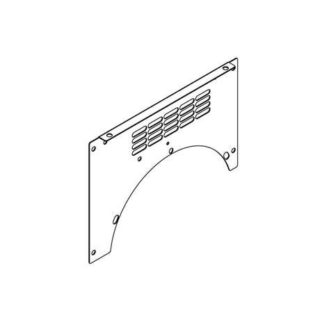 Vented Control Box Back Panel