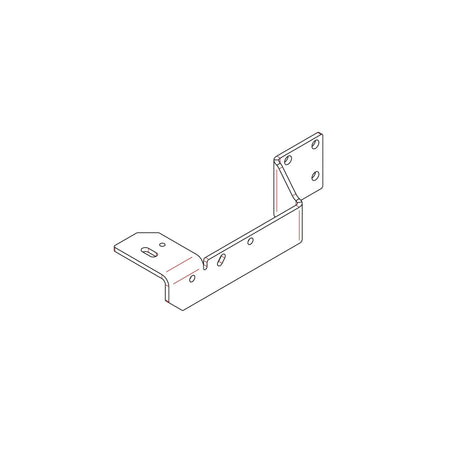 650 radiator bracket