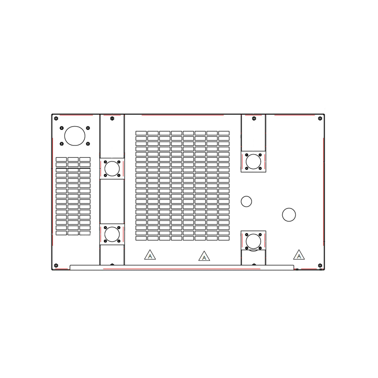 20 kW ENC Base Pan Assembly