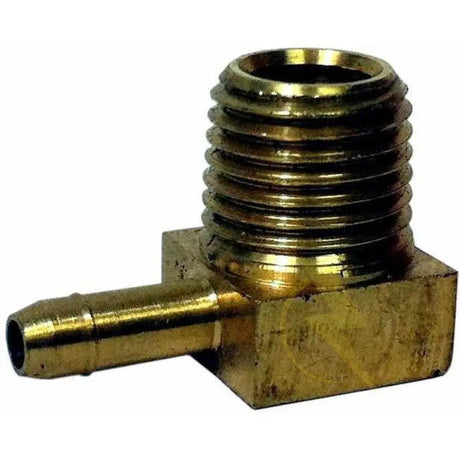 Brass Mini Barb 90 Degree Elbow