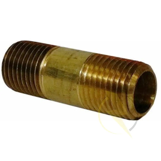 Brass Nipple 1/4 x 2 inches for a PowerTech mobile generator.  