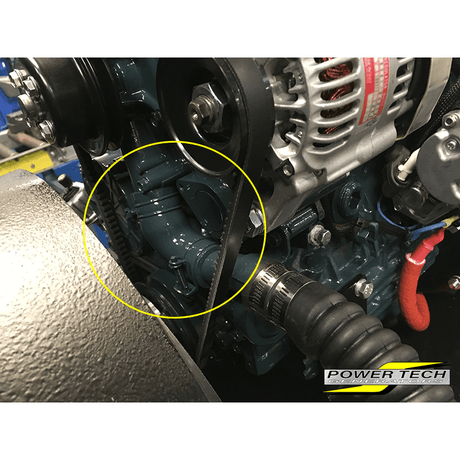 view of the Kubota 05 Lower bypass hose