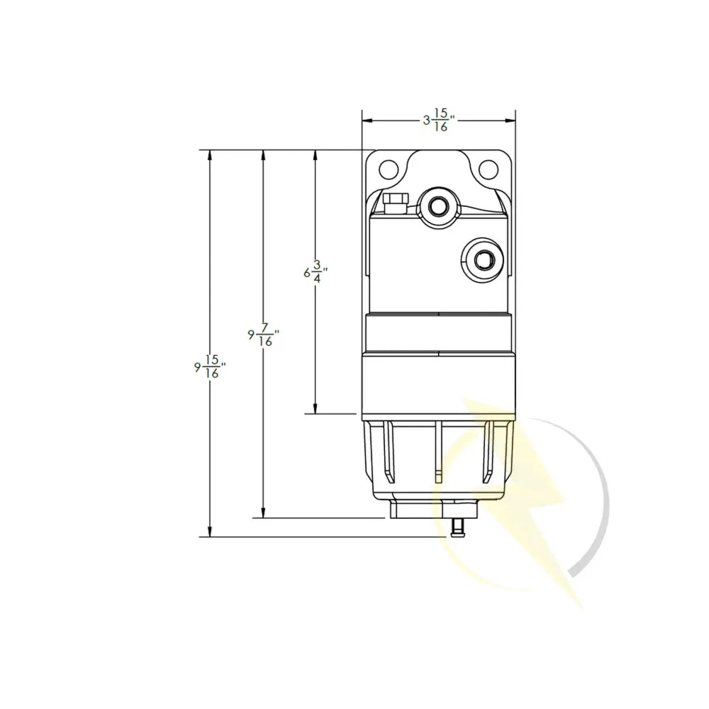 Isuzu Fuel Filter Assembly