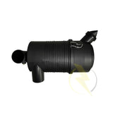 Large Plastic Air Cleaner Housing With 90 Degree Inlet Filter