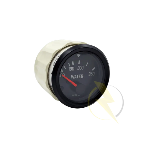 Temperature gauge for a custom power tech mobile generator