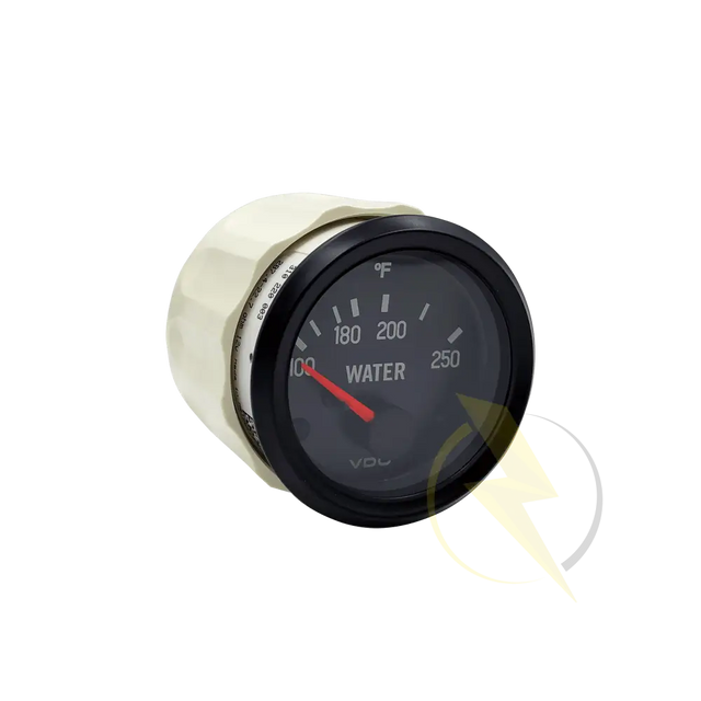 Temperature gauge for a custom power tech mobile generator